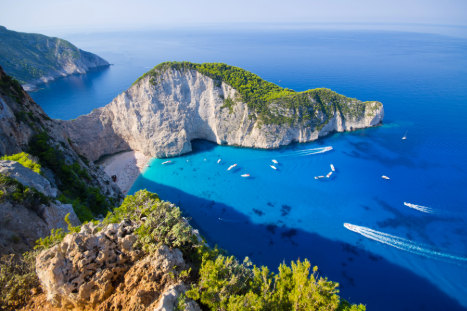 Ναυάγιο: η εμβληματική παραλία της Ζακύνθου